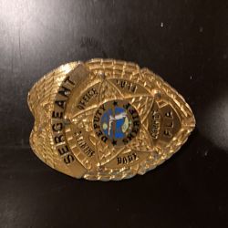 Real Cop Badge