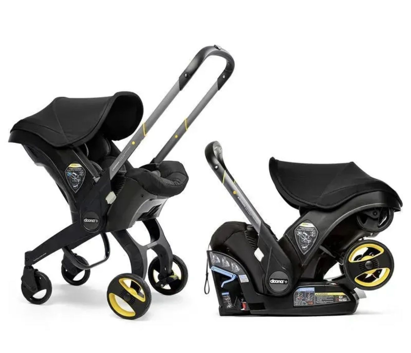 DOONA - INFANT CAR SEAT WITH BASE & STROLLER, NITRO BLACK