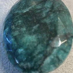 GREEN BERYL OVAL FACETED 240.17 Cts GEMSTONE GLA CERTIFIED 111912