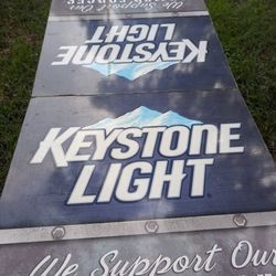 Keystone Light Fold Out Table 