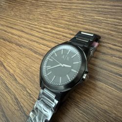 Armani Exchange AX2620 Quartz Men’s Watch Black Dial – Excellent Condition