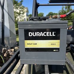 DURACELL GOLF CAR BATTERIES