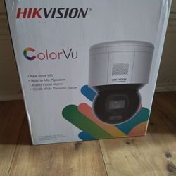 Brand New Hikvision ColorVu Mini PTZ Camera, Brand New Hikvision Embedded NVR 4k 8 Channel And Corner Mount 