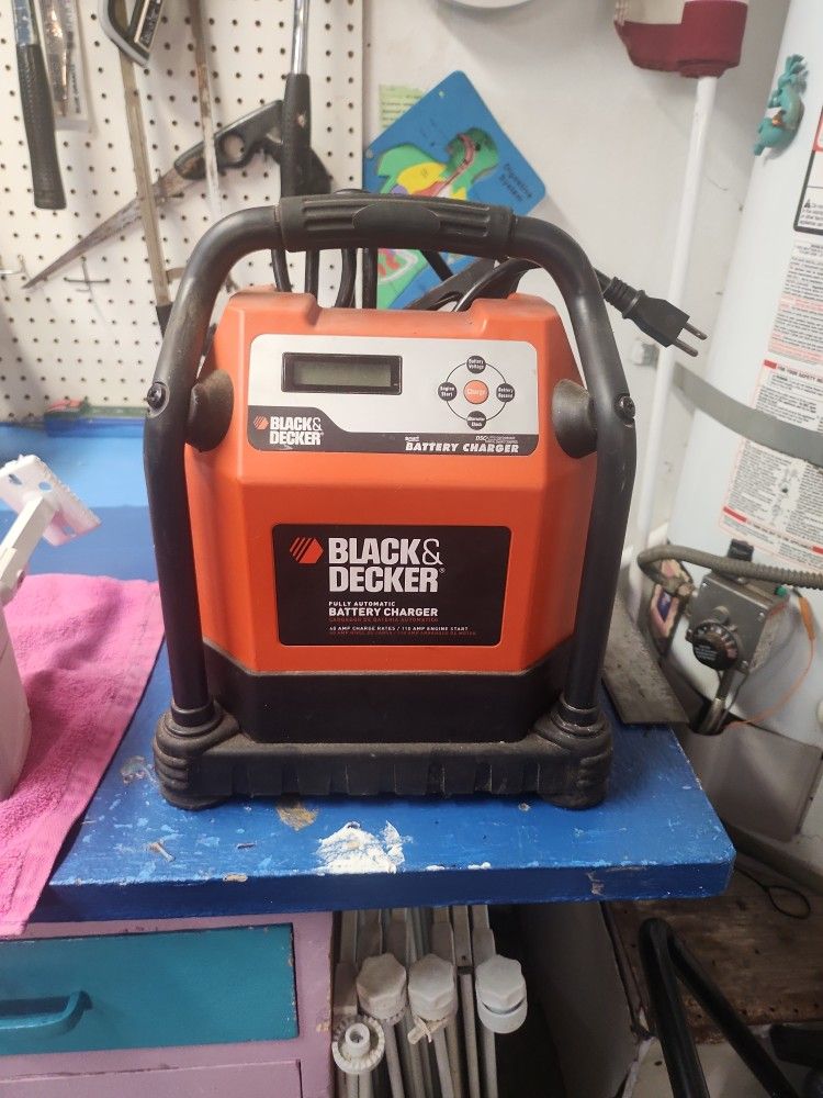 Black & Decker Battery Charger Fully Automated