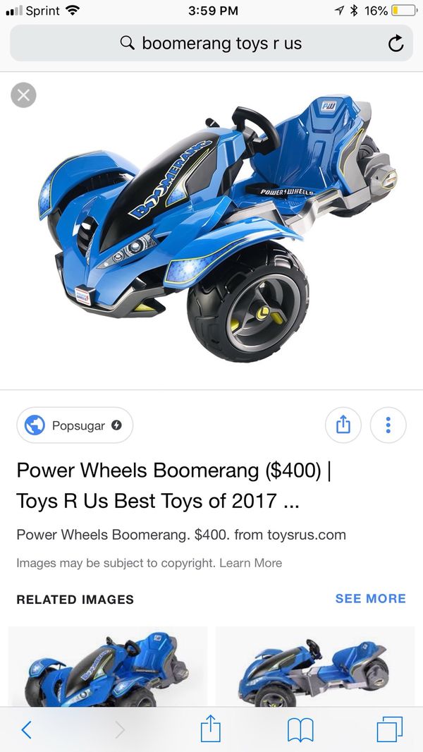 boomerang power wheels