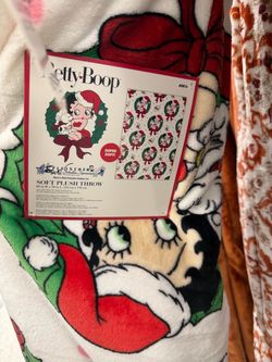 New Betty boop blanket