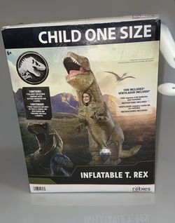 Rubies Jurassic World Inflatable T. Rex Costume Child One Size