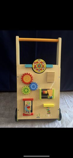 Cossy Wooden Learning Baby Walker