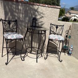 Three-Piece Table And Chair Set