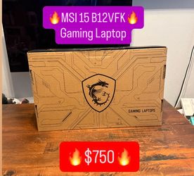 🔥 MSI Katana 15 B12VFK 🔥 $750 🔥