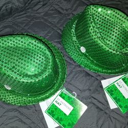 >> BraNd NeW - St. Patricks  Hats That LIGHT UP <<