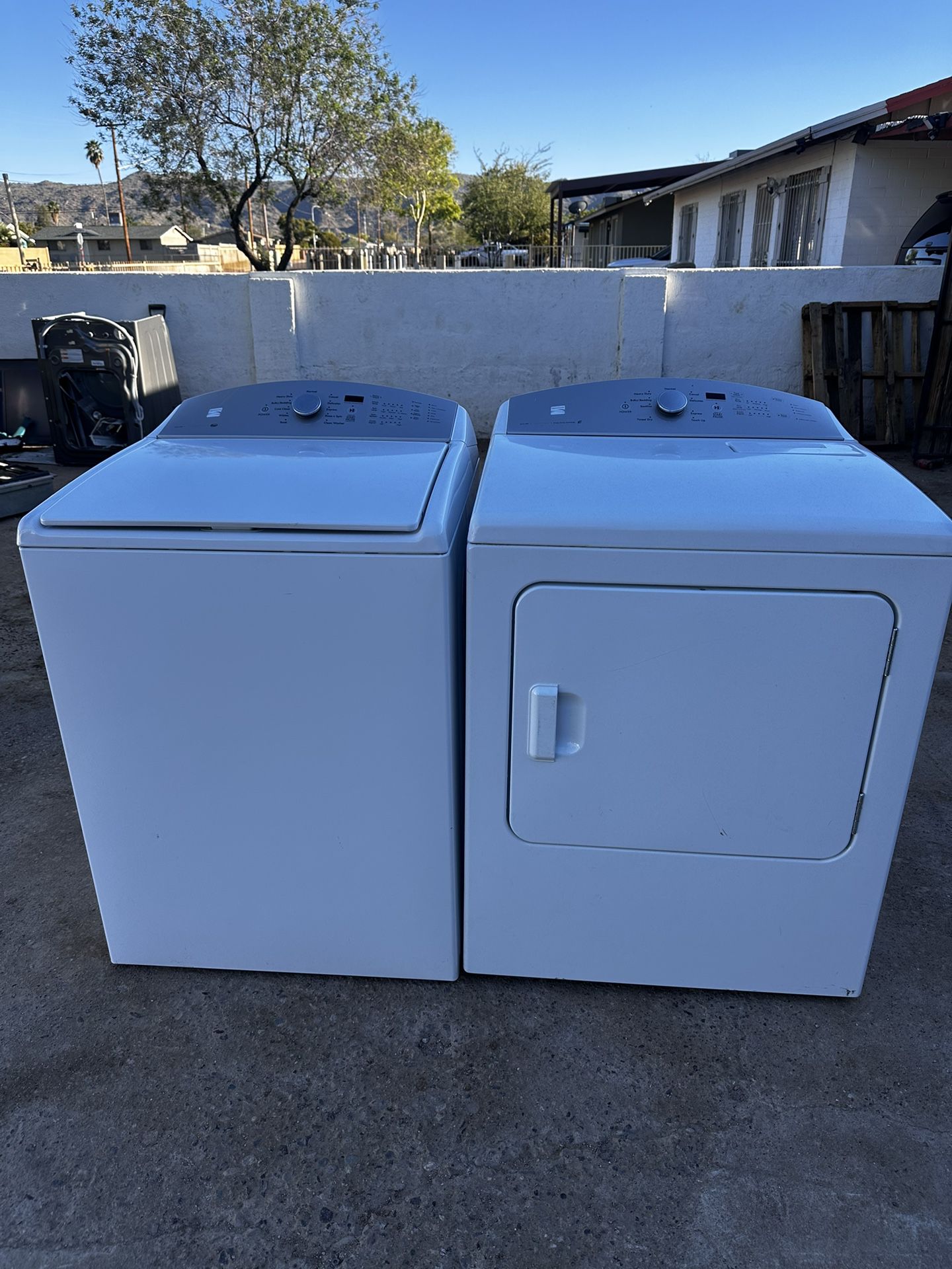 Kenmore, Washer, And, Dryer Electric Work Perfect And Good Condition