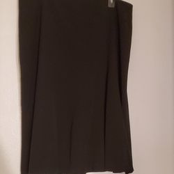 Black size 18 East 5th belted skirt 