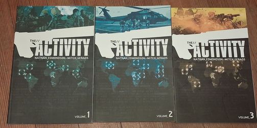 The Activity 3 Book Lot Volume 1 Two 3 Image Comic Special Ops Team Omaha Covert Squad