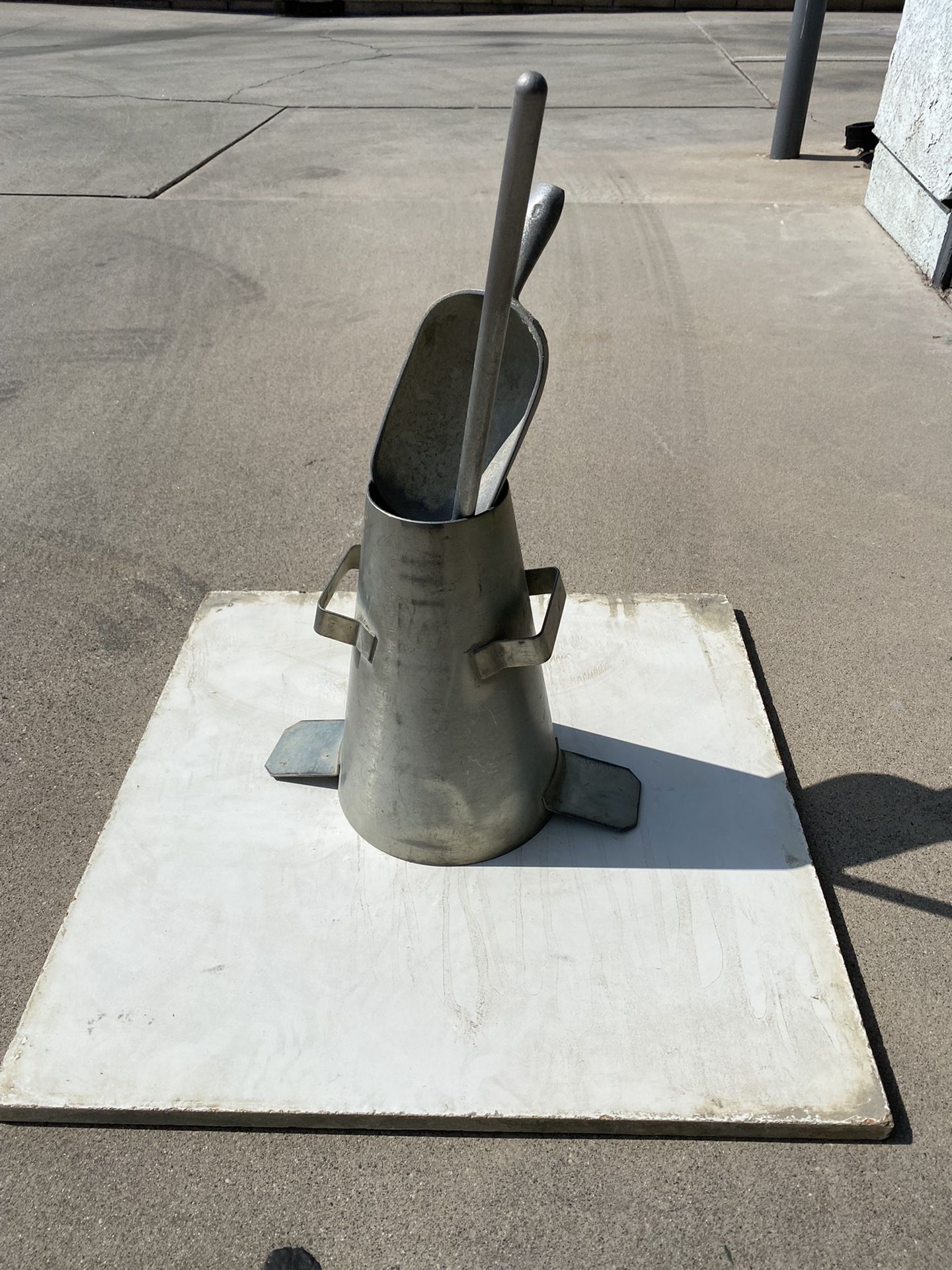 Concrete slump test kit