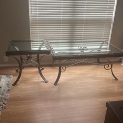 Coffee Table And Side Table 