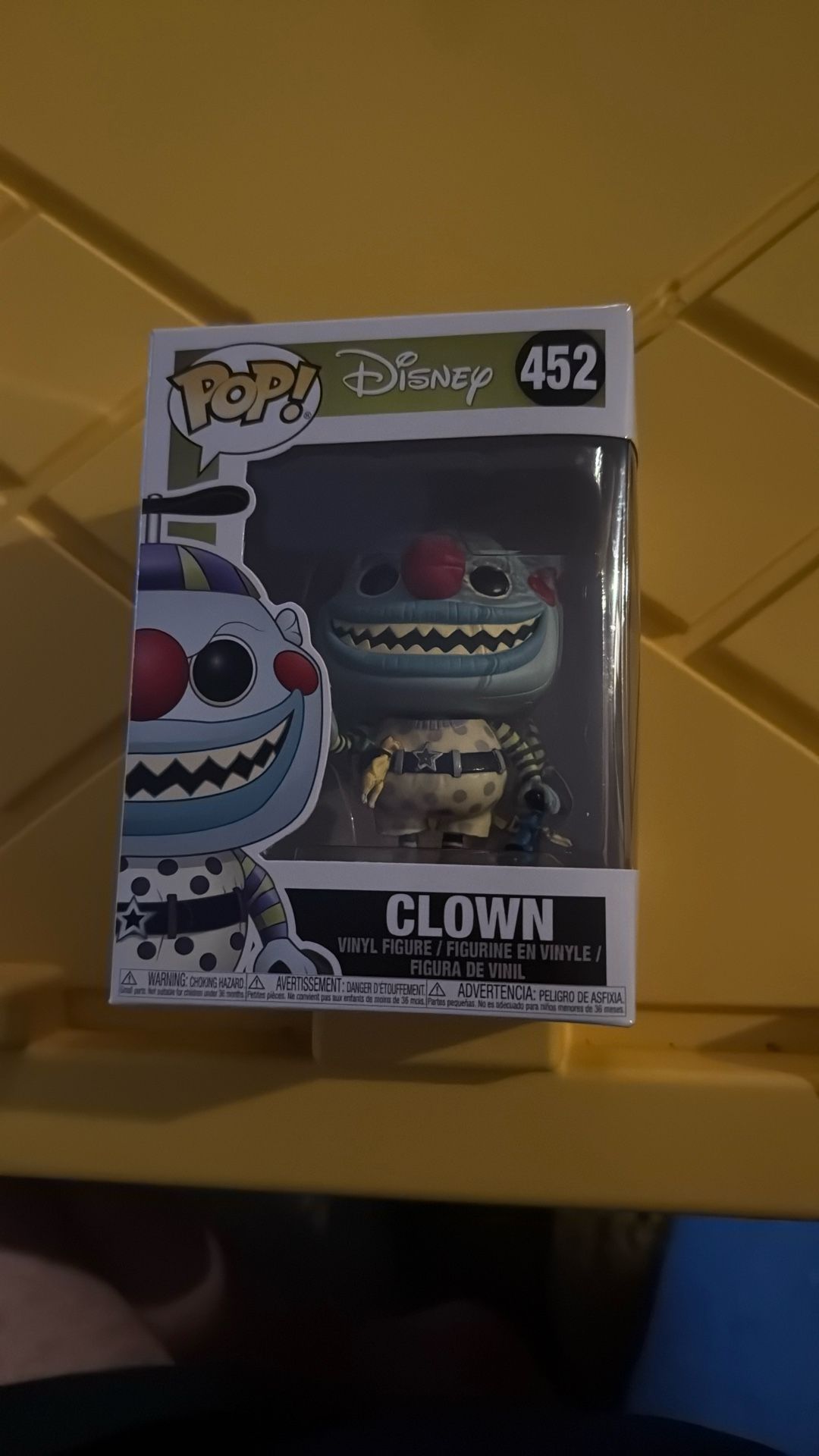 Funko Pop! Disney - Nightmare Before Christmas: Clown #452