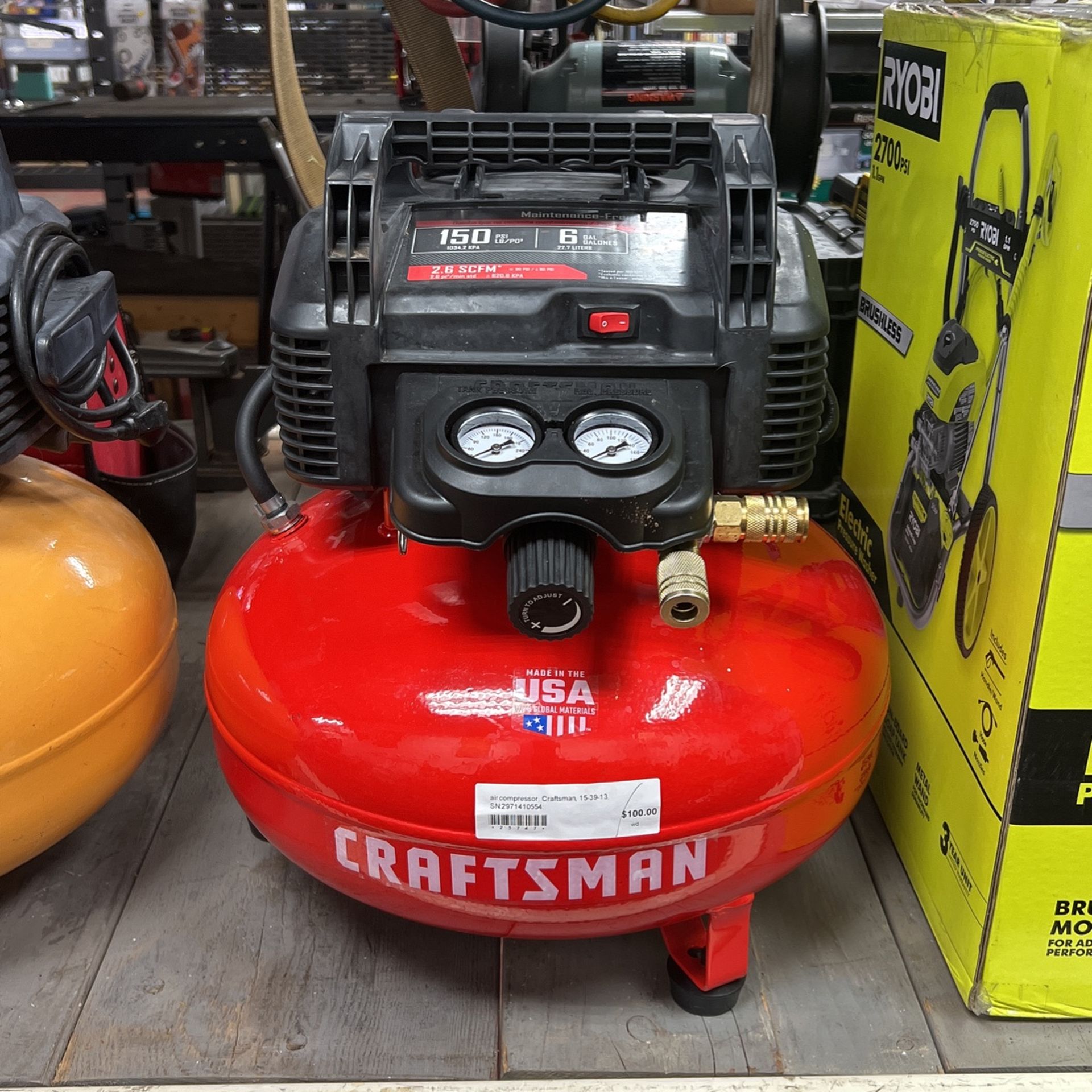 Craftsman 6 Gallon Air Compressor