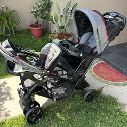 Baby trend sit n stand double stroller