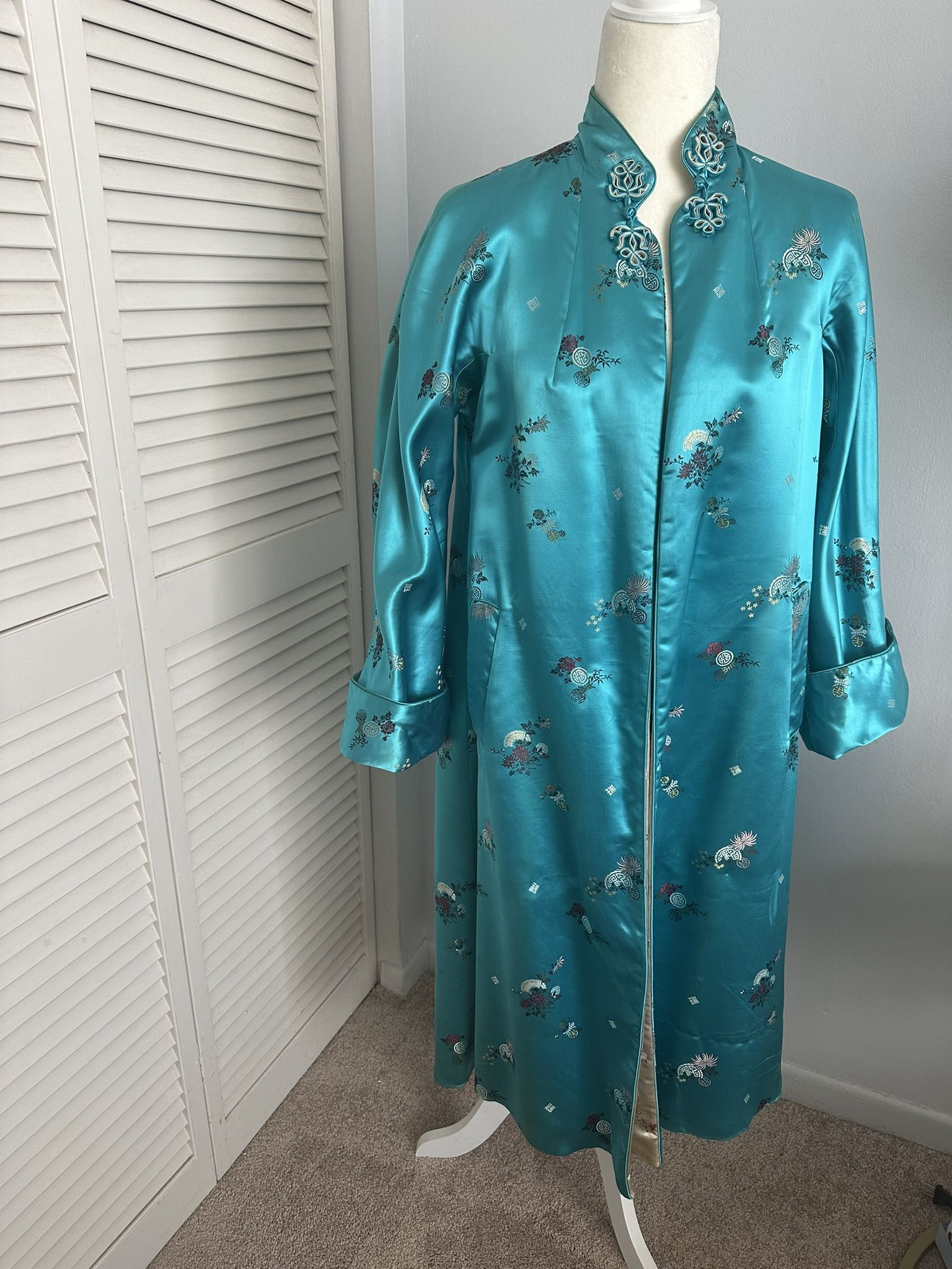 Reversible Chinese Robe/ Kimono