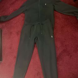 Polo Jumpsuit  Medium Jacket Small Pants 