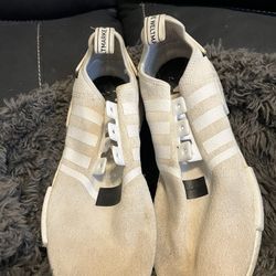 Adidas NMD_R1 Primeknit "Japan Triple White" sneaker Size 12