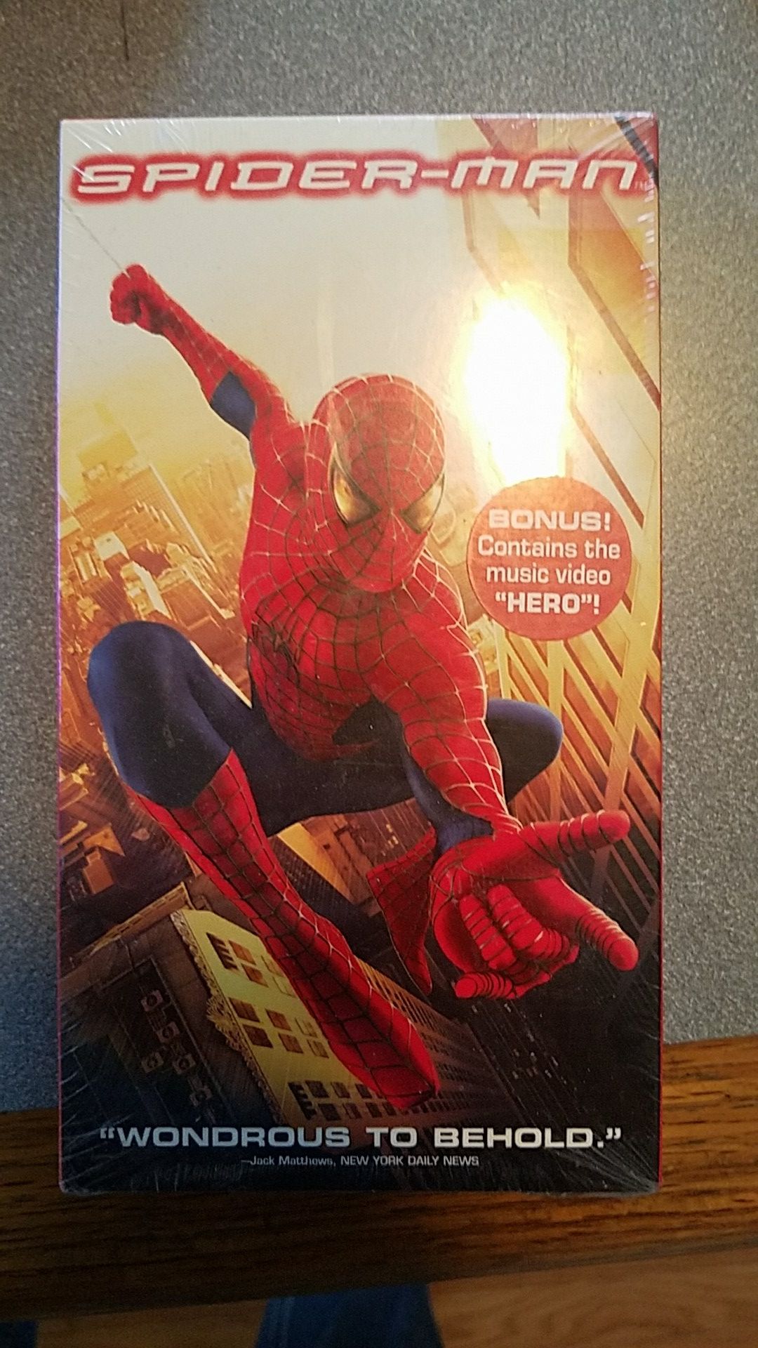 Spiderman vhs vintage never opened