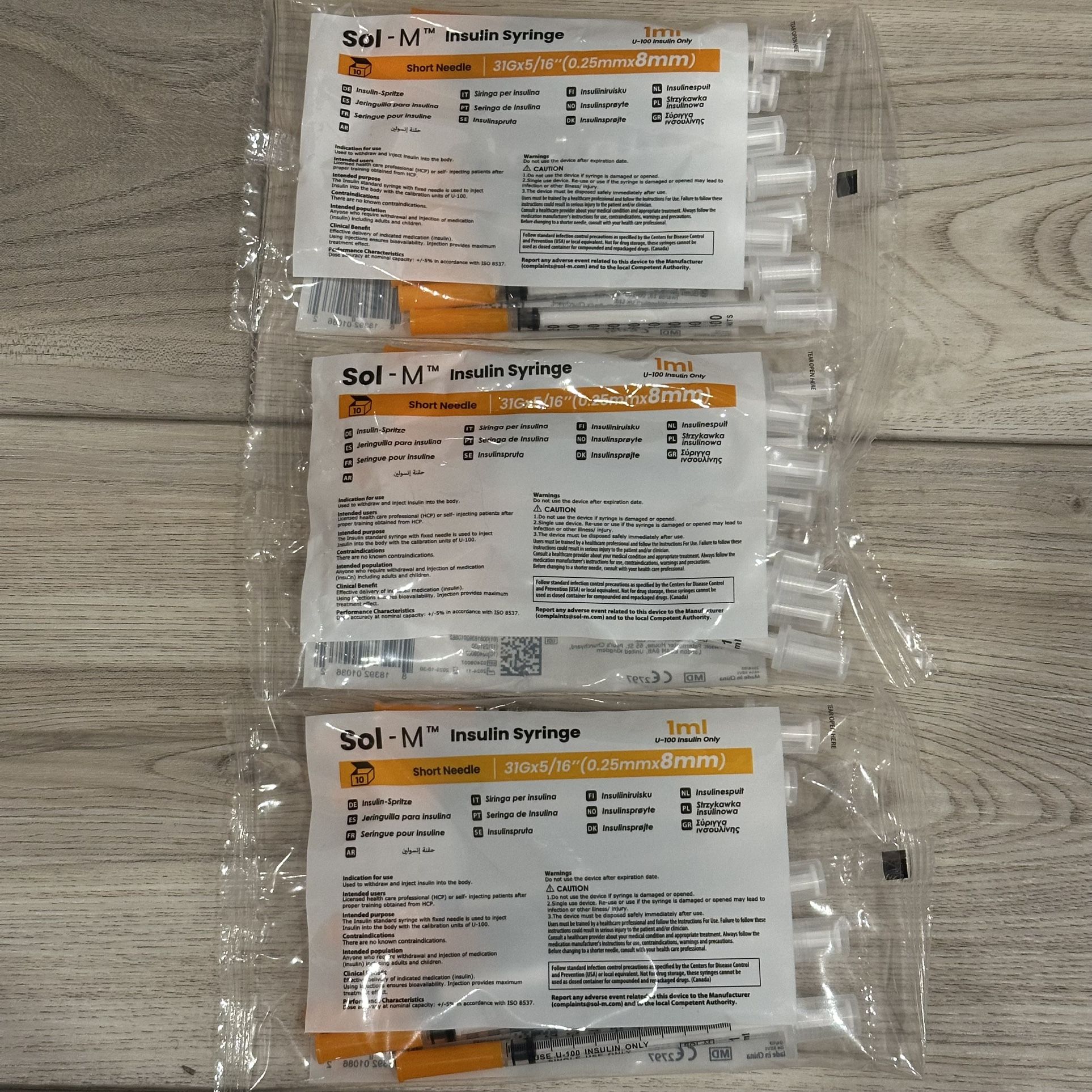 Syringe 5$ Per Bag