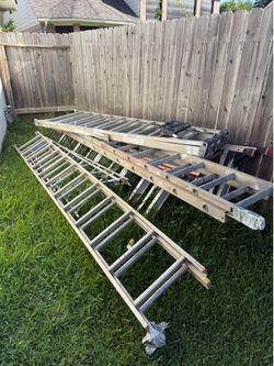 Ladders 24ft 12ft 10ft