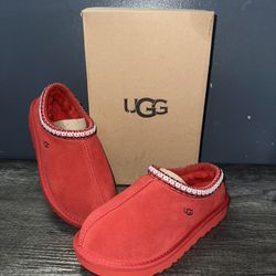 UGG Tasman Slippers “Samba Red”