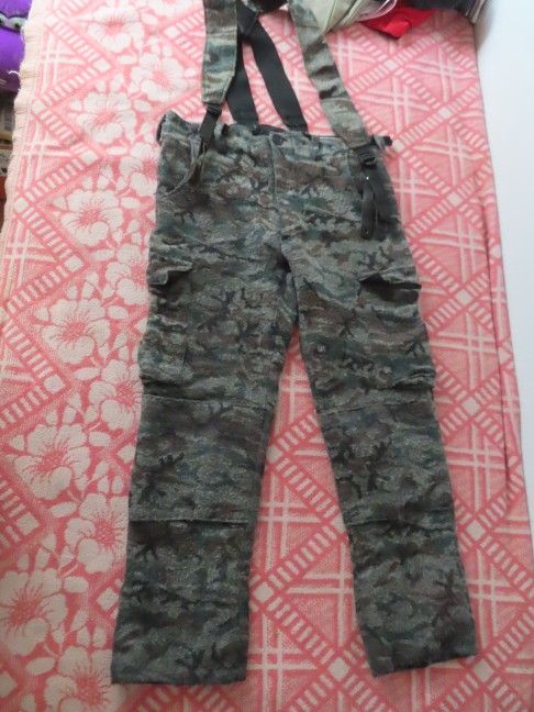 King of the Mountain Wool Pants Suspenders eye-d-version Omnilite 32 (34x28)