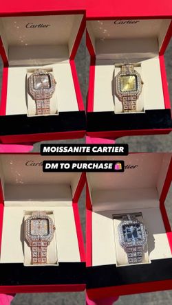 high quality moissanite watches