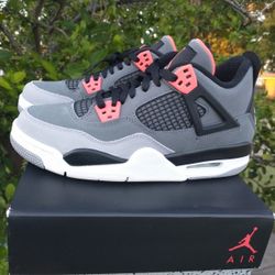 New Air Jordan 4 Retro Gs Youth Size 7y Infrared