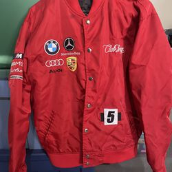 CLUB FOREIGN PERFORMANCE RACING BOMBER JACKET RED