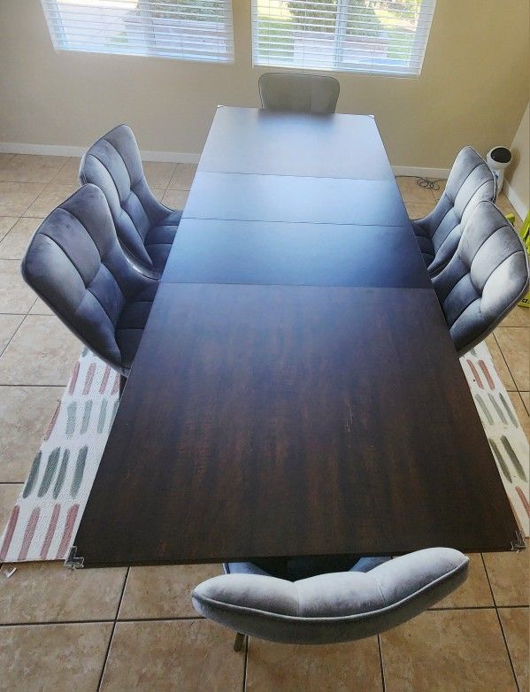 Dining Table With 6 Chairs