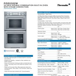 BRAND  NEW NEVER OPENED THERMADOR PODS302W