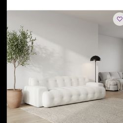 Brand New White Cloud Sofa 