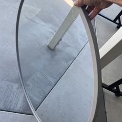 Nice Round Mirror For Sale. 3 Feet.  