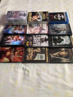 DVD TV Series Rawhide Seasons 1-3 New $25,CW Network The Flash Seasons 1-3$30,BluRayDVD 8 Film Set SAW$10,DVD John Wayne Collection $25,DVD Hobbit $5