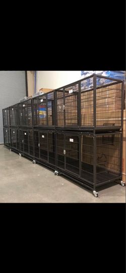 10 new dog kennel crates 📦