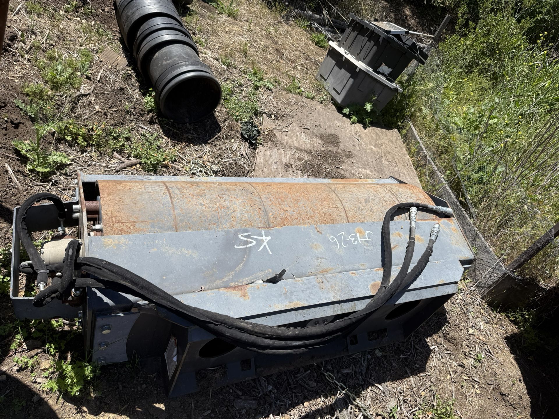 Skid Steer Vibratory Roller