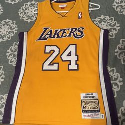 LOS ANGELES LAKERS KOBE BRYANT 2008-09 AUTHENTIC JERSEY