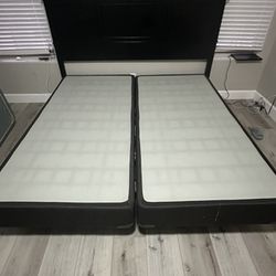 King Bed Frame And Box Springs