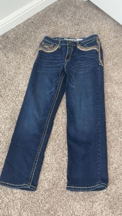 Western blue jeans (cowboy jeans)
