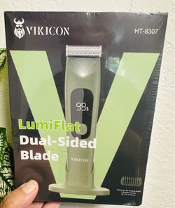 VIKICON LumiFlat Electric Body Hair Trimmer HT-8307 - Waterproof & USB-C