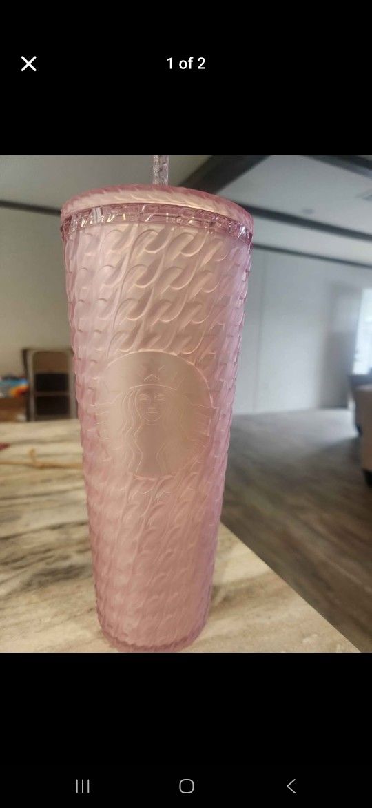 Pink Starbucks Cup