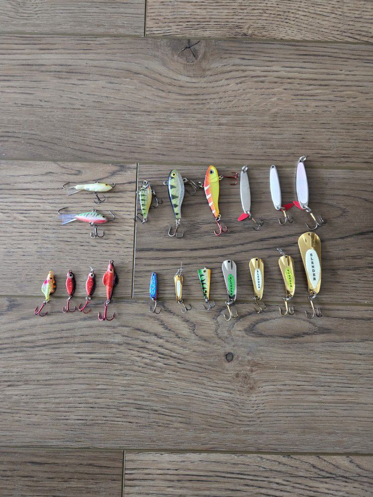 Ice Fishing Lures Lot