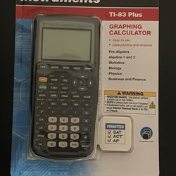Texas Instruments Graphing Calculator 