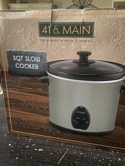 Slow Cooker (3 Qt)