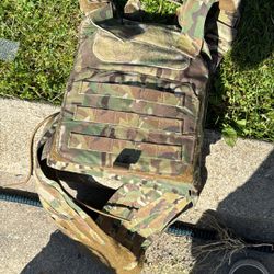 Shellback Tactical Plate Carrier With 5.11 Sandbag Plates